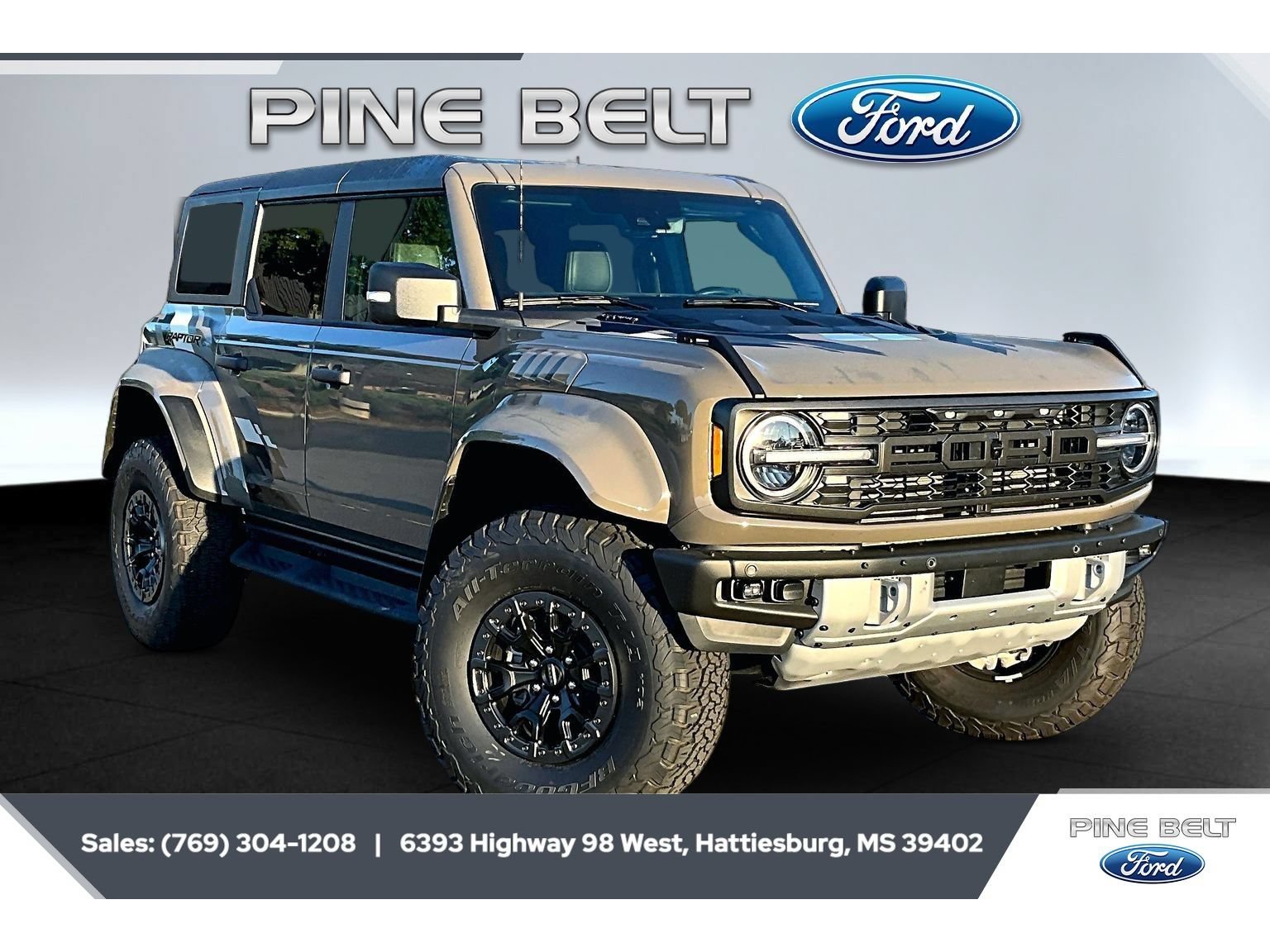 New 2026 Ford Bronco Raptor AWD/4WD image 1