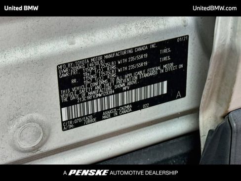 Used 2021 Toyota RAV4 XLE Premium FWD image 21