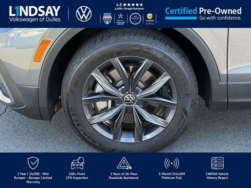 Certified 2022 Volkswagen Tiguan SE image 8