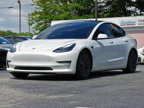 Used 2021 Tesla Model 3 Long Range AWD/4WD image 5