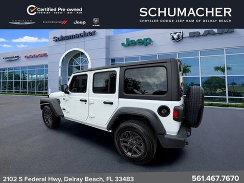 Certified 2024 Jeep Wrangler Unlimited Sport AWD/4WD image 5