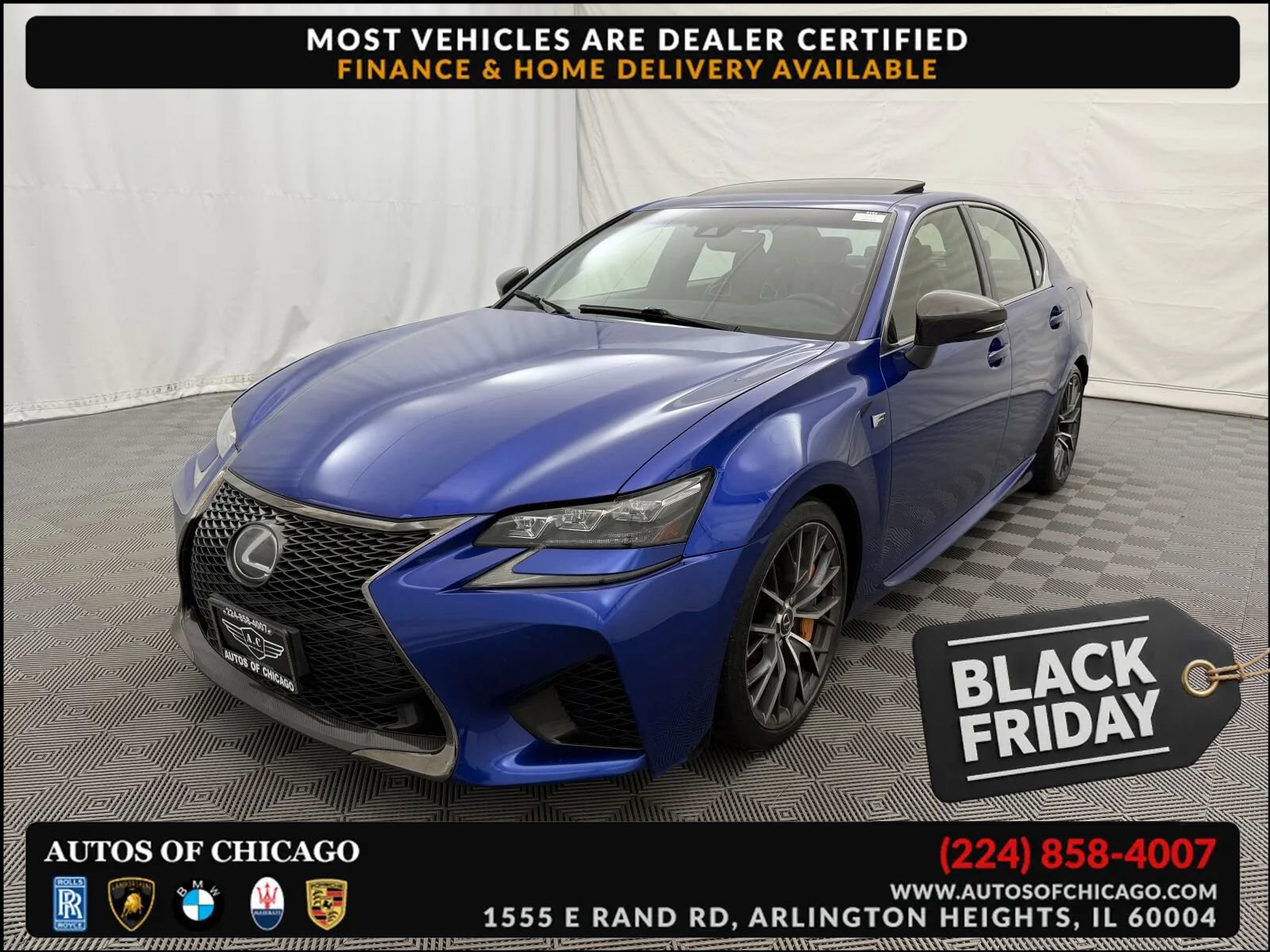 Used 2016 Lexus GS F RWD image 1