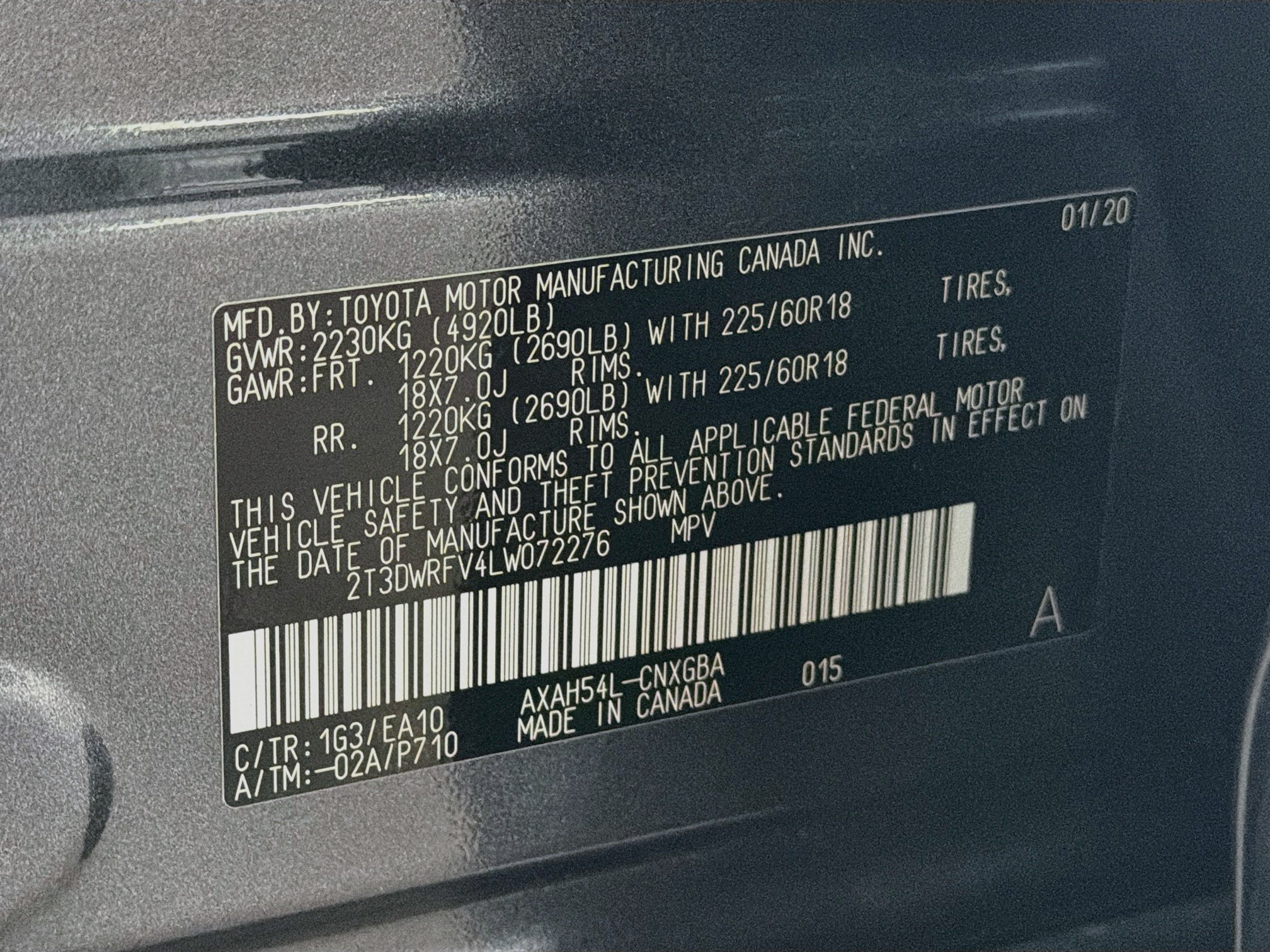 Used 2020 Toyota RAV4 Limited AWD/4WD image 12