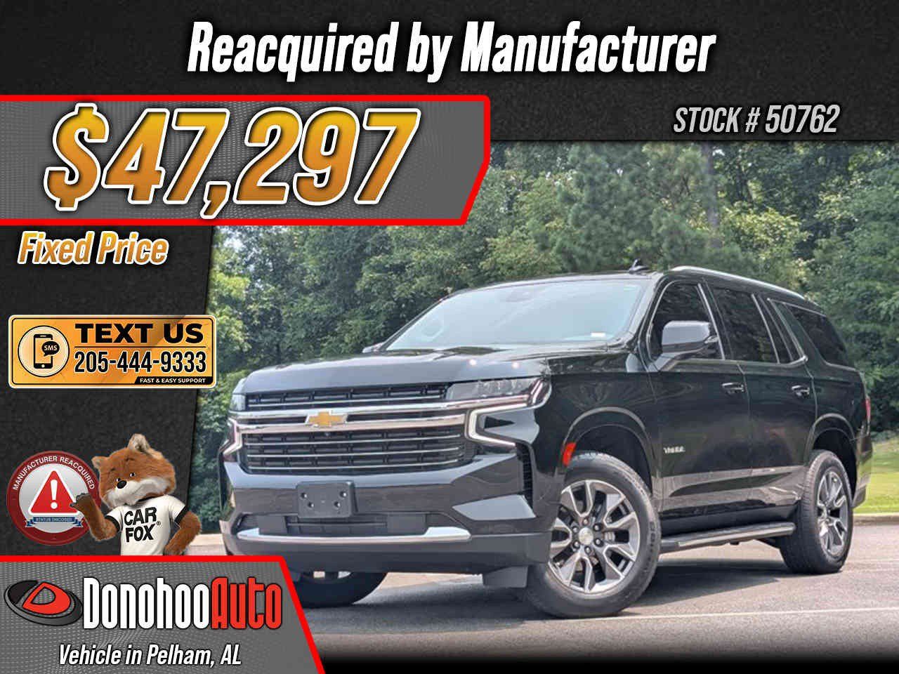 Used 2023 Chevrolet Tahoe LT w/ Luxury Package RWD image 1