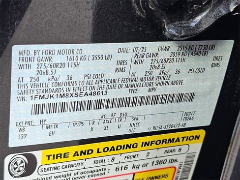 Certified 2025 Ford Expedition Max Platinum image 30