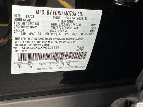 Certified 2023 Lincoln Aviator Black Label w/ Dynamic Handling Package image 31