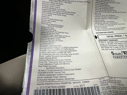 Used 2013 Chrysler 300 C w/ Light Group image 46