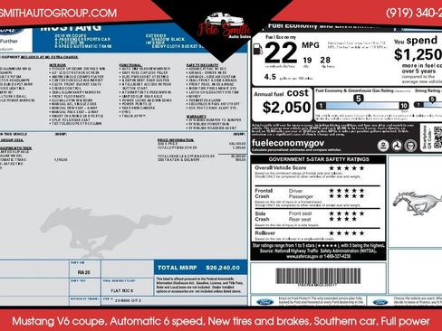 Used 2016 Ford Mustang Coupe RWD image 34