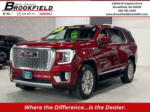Certified 2021 GMC Yukon Denali w/ Advanced Technology Package AWD/4WD image 1