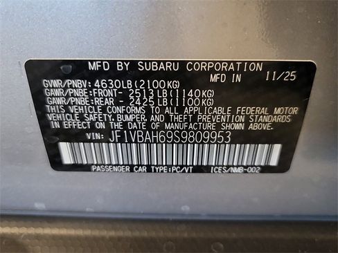 New 2025 Subaru WRX Premium image 31