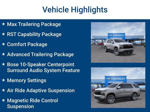 New 2026 Chevrolet Tahoe RST w/ RST Capability Package image 3