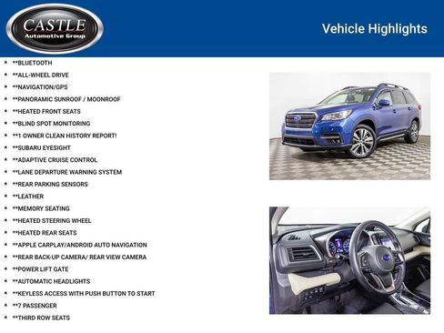 Used 2022 Subaru Ascent Limited w/ Technology Package image 3