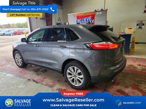 Used 2022 Ford Edge Titanium w/ Equipment Group 301A AWD/4WD image 3