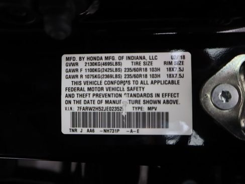 Certified 2018 Honda CR-V EX image 35