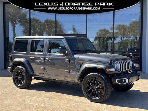 Used 2025 Jeep Wrangler Sahara 4xe w/ Safety Group image 1