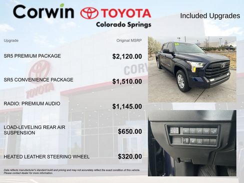 Used 2023 Toyota Tundra SR5 w/ SR5 Premium Package image 4