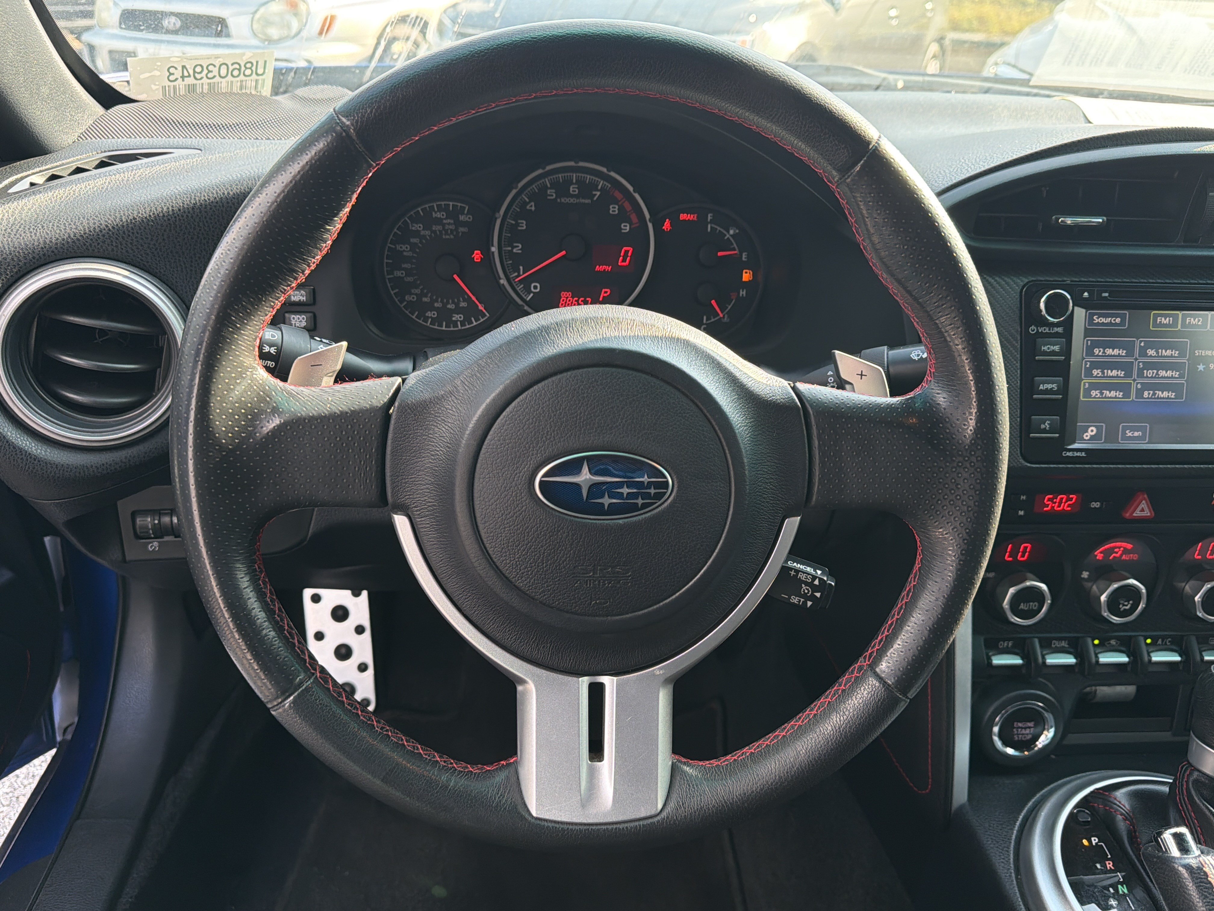 Used 2016 Subaru BRZ Limited w/ Popular Package #1 RWD image 13