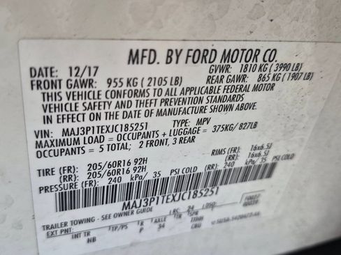 Used 2018 Ford EcoSport SE FWD image 18
