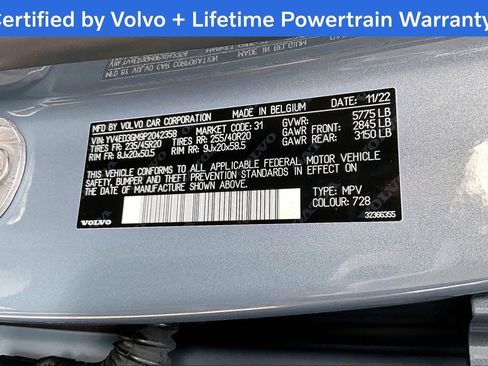 Certified 2023 Volvo C40 P8 Recharge Ultimate w/ Protection Package Premier image 45