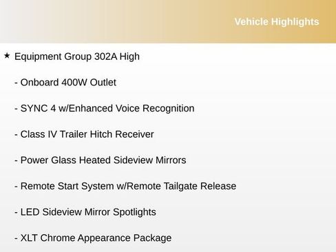 Used 2023 Ford F150 XLT w/ Equipment Group 302A High image 9