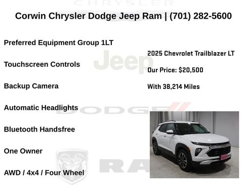 Used 2025 Chevrolet TrailBlazer LT image 6