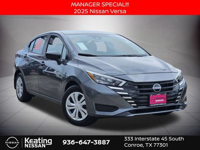 Certified 2025 Nissan Versa S w/ Trunk Package