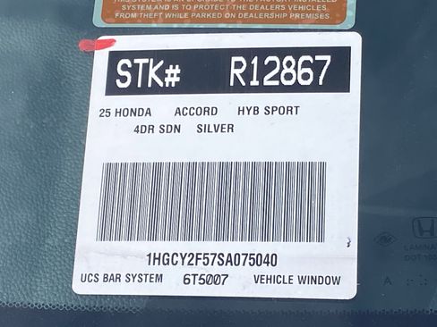 Certified 2025 Honda Accord Sport image 33