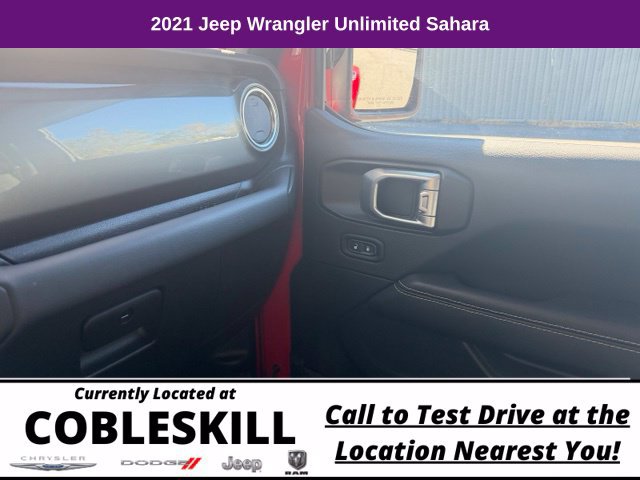 Used 2021 Jeep Wrangler Unlimited Sahara AWD/4WD image 22