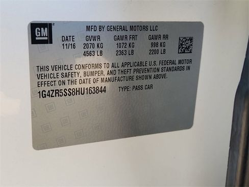 Certified 2017 Buick LaCrosse Premium w/ Driver Confidence Package #2 image 34