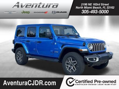 Used 2024 Jeep Wrangler Unlimited Sahara w/ Technology Group