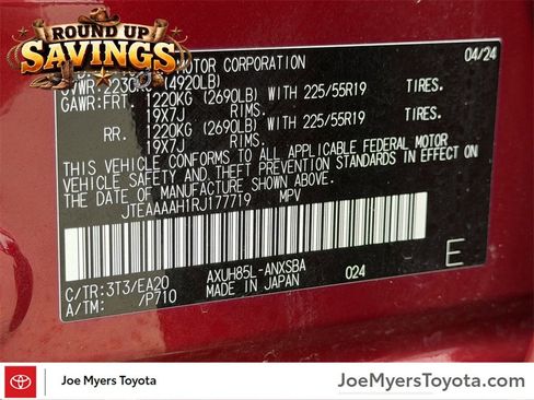 Used 2024 Toyota Venza Limited image 33