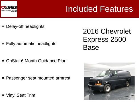 Used 2016 Chevrolet Express 2500 image 4