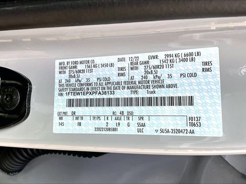 Used 2023 Ford F150 XLT w/ Equipment Group 302A High AWD/4WD image 34