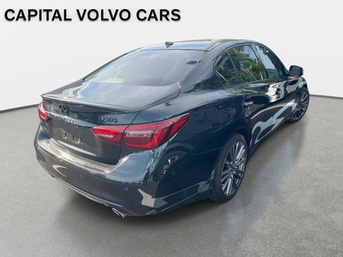 Used 2024 INFINITI Q50 Red Sport 400 w/ Black Opal Edition RWD image 4