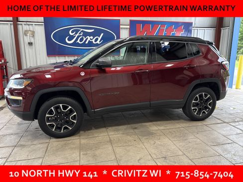 Used 2021 Jeep Compass Trailhawk AWD/4WD image 4