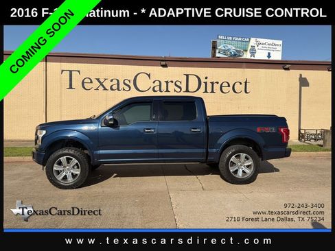 Used 2016 Ford F150 Platinum w/ Equipment Group 701A Luxury image 1