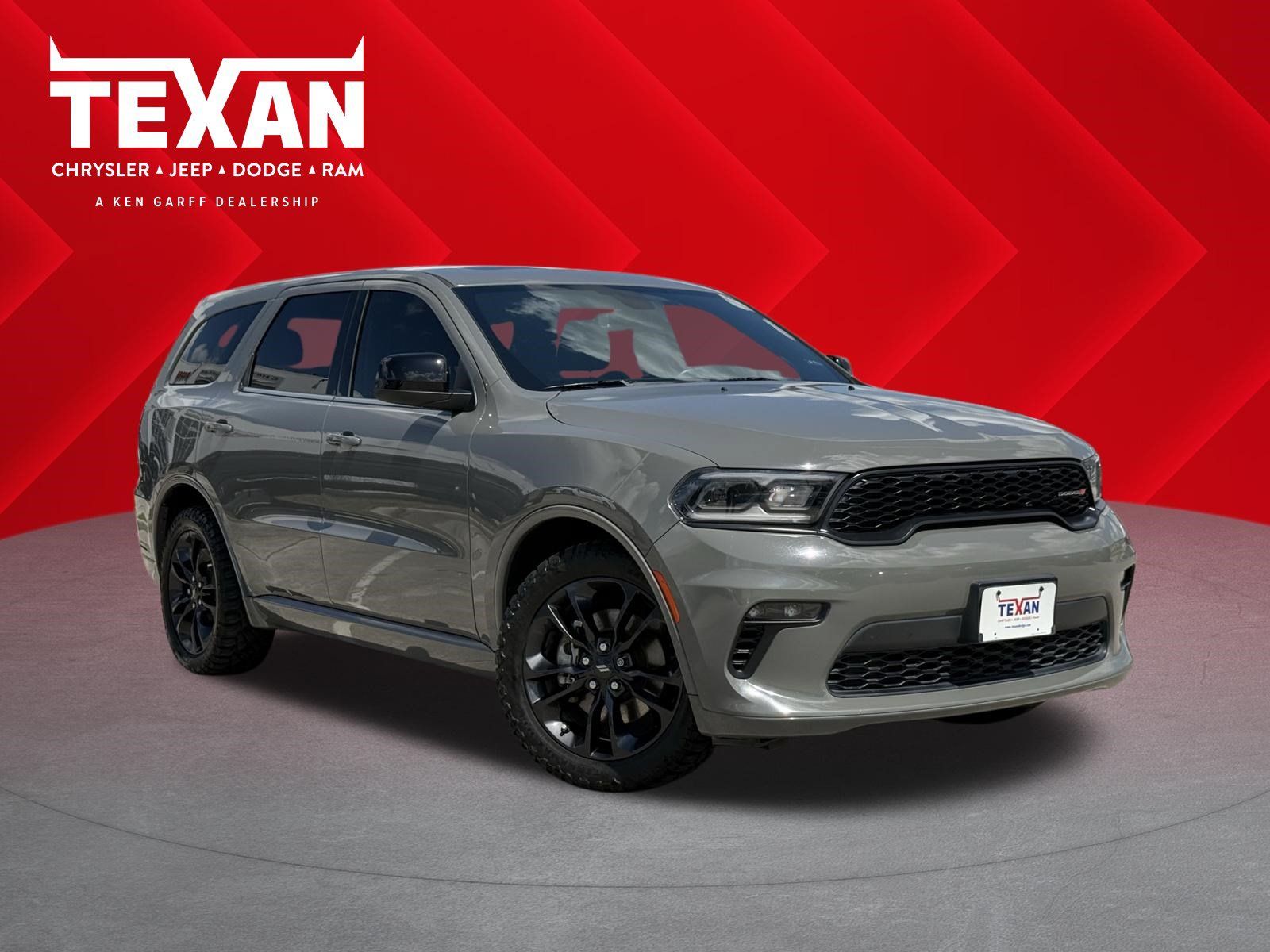 Used 2021 Dodge Durango GT w/ Blacktop Package RWD image 1