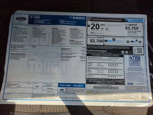 New 2024 Ford F150 STX w/ Equipment Group 201A FX4 image 18