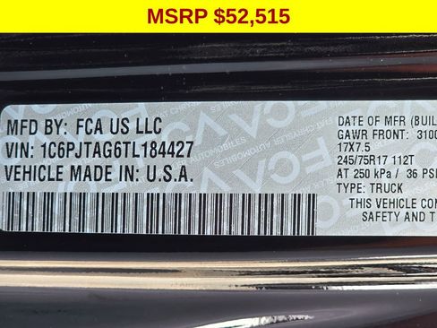 New 2026 Jeep Gladiator Sport AWD/4WD image 43