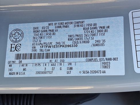 Used 2023 Ford F150 XLT AWD/4WD image 26