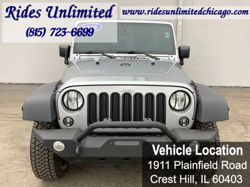Used 2016 Jeep Wrangler Unlimited Sport w/ Quick Order Package 24S AWD/4WD image 10