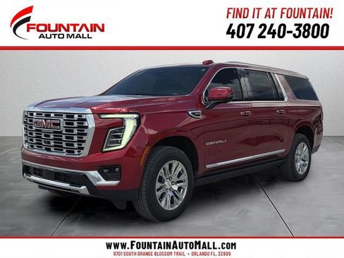 Used 2025 GMC Yukon XL Denali w/ Sun & Power Step Package AWD/4WD image 1