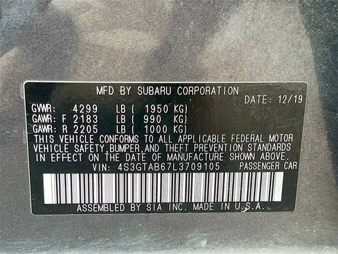 Used 2020 Subaru Impreza 2.0i image 29