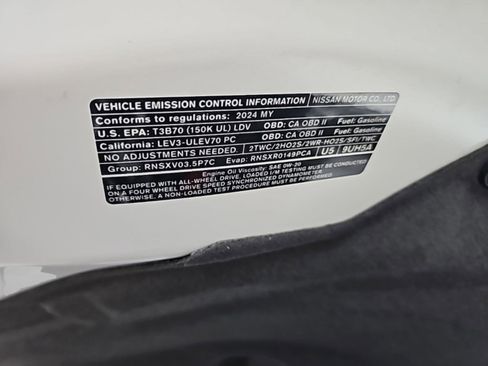 Used 2024 Nissan Murano Platinum w/ Cargo Package image 12