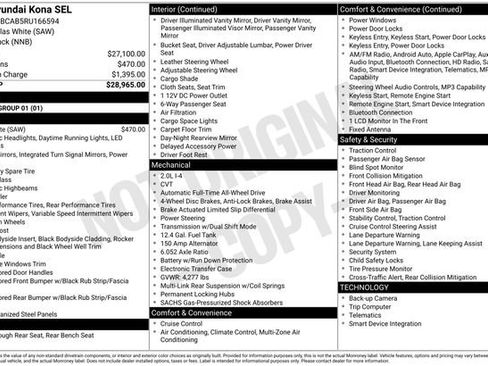 Used 2024 Hyundai Kona SEL image 24