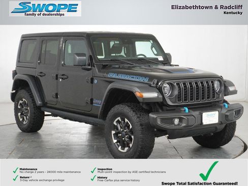Used 2024 Jeep Wrangler Unlimited Rubicon 4xe image 1