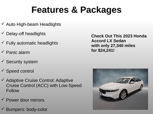 Used 2023 Honda Accord LX image 20