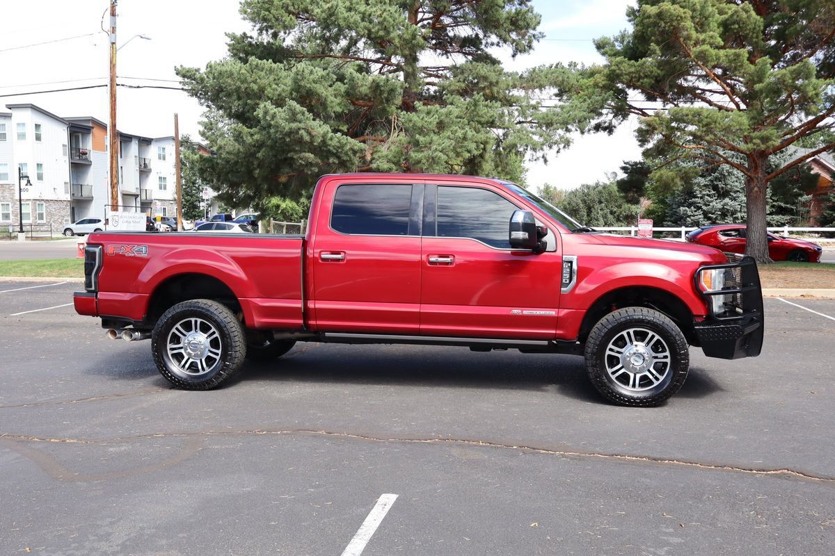Used 2017 Ford F250 Platinum w/ Platinum Ultimate Package AWD/4WD image 3
