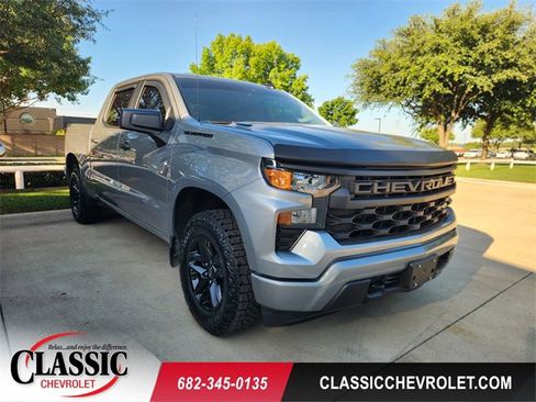 Used 2026 Chevrolet Silverado 1500 Custom w/ Turbomax Blackout Package RWD image 1