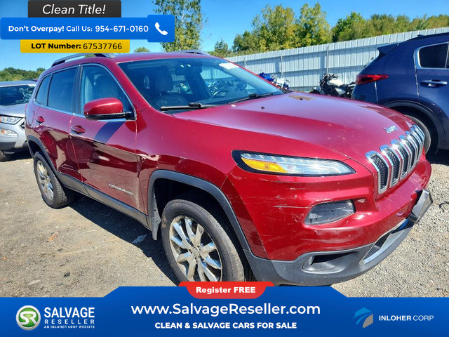Used 2016 Jeep Cherokee Limited AWD/4WD image 5